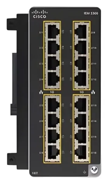 Cisco Catalyst IE3300 Rugged Series / Rozšiřující modul / 16x GbE RJ-45 (IEM-3300-16T=)