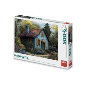Puzzle Modrý domeček 500 dílků