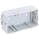 Hager GLT5010 parapetní lišta montážní elektroinstalační krabice (d x š) 71 mm x 64 mm 1 ks šedobílá (RAL 7035)