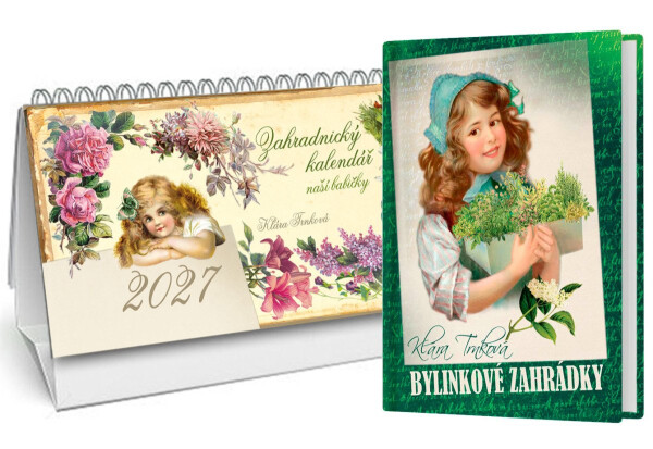 Kalendář 2027 Zahradnický + Bylinkové zahrádky - Klára Trnková