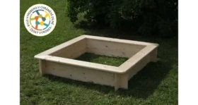 Marimex T-wood pískoviště čtyřhranné 120x120x26cm (11640247)