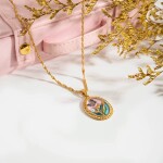ELENYS Nostalgia Bloom – pozlacený náhrdelník 18K žluté zlato Délka: 50+5 cm / max. 55 cm