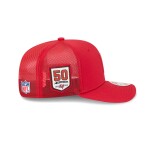 New Era Pánská kšiltovka Tampa Bay Buccaneers NFL 2025 On-Field Sideline 9SEVENTY Trucker Snapback