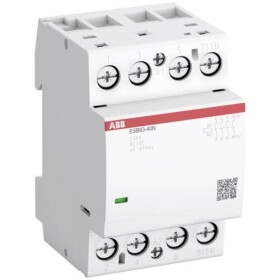 ABB ESB63-40N-01 instalační stykač 4 spínací kontakty 220 V, 400 V 1 ks
