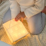 Cam Cam ApS Noční světýlko Copenhagen House, bílá barva