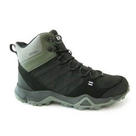 DK Obuv VB17782 pánská softshellová kotníková zimní black/khaki
