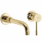 REA - Podomítková umyvadlová baterie LUNGO Diamond Gold + BOX REA-B0539