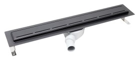 Sprchový žlab SAT 75 cm nerez černý ZLAB80NRZBL ZLAB80NRZBL