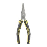 Knipex 26 26 200 T Půlkulaté kleště s břity VDE s připevňovacím okem 200mm / úzké ploché kleště /40° / délka čelistí:73m (26 26 200 T)