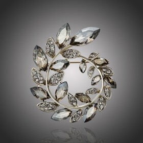 Exkluzivní brož Swarovski Elements Zoe, Zlatá