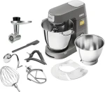 Kenwood Titanium Chef Patissier XL KWL90.164SI stříbrná / Kuchyňský robot / 1400 W / 7 l / dotykový displej (0W20011381)