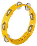 NINO Percussion NINO49Y Compact ABS Tambourine - Yellow