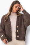 Fobya Cardigan F1501 Brown