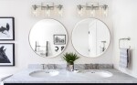 REA - Zrcadlo LED 50cm MMJ BRUSH SILVER HOM-06549