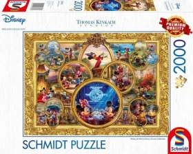 SCHMIDT Puzzle Koláž: Mickey a Minie