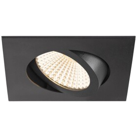 SLV 1007396 NEW TRIA 68 LED vestavné svítidlo, LED, 8.3 W, černá