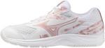 Mizuno Stealth Star 3 Jr. White/Rose Elegance/Lava Falls - Sálová obuv Mizuno STEALTH STAR 3 Jr. X1GC250773 Velikost obuvi v EU: 38