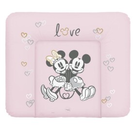 Ceba baby Přebalovací podložka měkká na komodu Disney Minnie & Mickey 85x72 cm - Pink