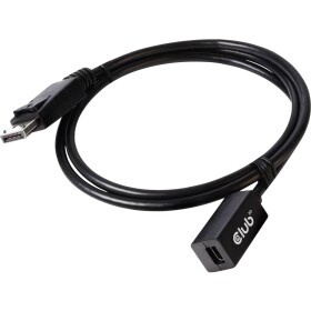 Club3D DisplayPort / Mini-DisplayPort kabelový adaptér Konektor DisplayPort, Zásuvka Mini DisplayPort 1.00 m černá CAC-1120 Kabel DisplayPort