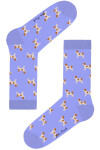 Dámské ponožky John Frank WJFLSFUN64 uni Purple