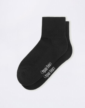 Organic Basics Core Ankle Socks 2-pack Black 39-42