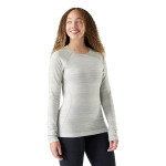 Dámské merino triko dlouhý rukáv SMARTWOOL Women's Classic Thermal Merino Base Laye, Light Gray Color Shift velikost: S
