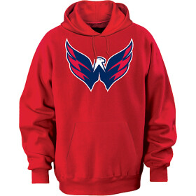 Majestic Pánská Mikina Team Logo II. Washington Capitals červená Velikost: