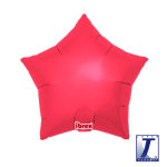 Balónek hvězda červená metalické 63 cm Balónek hvězda červená metalické 63 cm