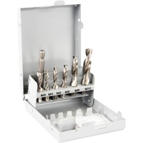 GSR 00708020 sada závitníků 7dílná metrický M3 - M10 DIN 3126 HSS-G 1 ks