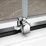 POLYSAN - EASY čtvercová sprchová zástěna 800x800, čiré sklo EL5215