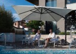 Slunečník zahradní MINI ROMA 2,5 x 2,5 m Béžový