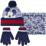 Cerdá Mickey Dětský set čepice + nákrčník + rukavice