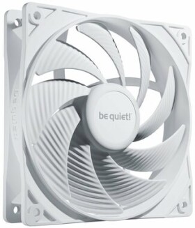 Be quiet! Pure Wings 3 120mm PWM high-speed bílá / 120mm / Rifle Bearing / 30.9dB @ 2100RPM / 59.6CFM / 4-pin PWM (BL111)