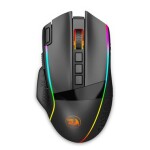 Redragon M991 Enlightment černá / Bezdrátová herní myš / optická / 19000 DPI / 9 tlačítek / USB / RF 2.4 GHz (M991-RGB)