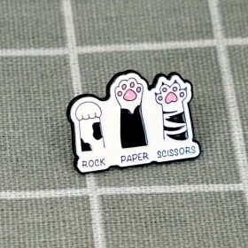 Pinarna.cz Rock, paper, scissors / Kámen, nůžky, papír - kočičí verze