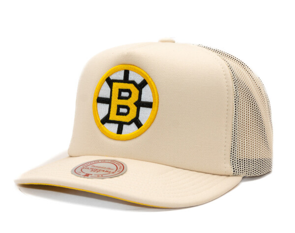 Mitchell & Ness Pánská kšiltovka Boston Bruins NHL Evergreen Trucker Vintage
