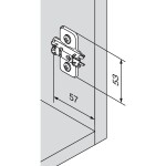 Blum podložka křížová 11,5mm (12303)