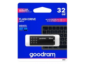 GOODRAM UME3 32GB černá / Flash disk / USB 3.0 / čtení: 60MBs / zápis: 20MBs (UME3-0320K0R11)