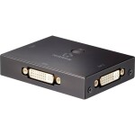 Digitus DS-55345 4 + 2 porty HDMI přepínač LED ukazatel, s dálkovým ovládáním, UHD, kovový ukazatel, lze spínat jednotli