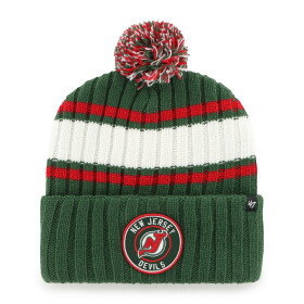 47 Brand Pánská zimní čepice New Jersey Devils NHL Plateau ’47 Cuff Knit