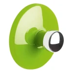 Spirella BOWL samolepící háček zelený / ABS / průměr 50 mm (7610583162502)