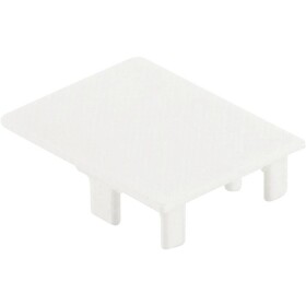 Deko Light 988144 Combo Klick U-Profil koncová krytka profilu , PVC, (d x š x v) 25 x 25 x 2 mm, 2 ks