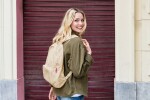 Skládací batoh Reisenthel Mini Maxi Rucksack Leo vanilla