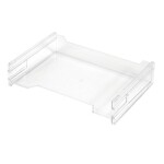 Zásuvka odkládací transparentní, na šířku, Herlitz