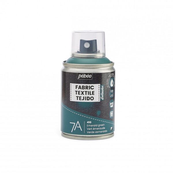 PEBEO Setacolor sprej na textil 7A 100ml - 10 smaragdově zelený