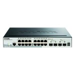 D-Link DGS-1510-20/E DGS-1510-20/E síťový switch 16 + 4 porty 76 Gbit/s