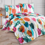 Saténové povlečení Mystic Velikost: 160x200 + 2x 70x80 cm