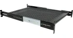 StarTech Vysouvací rack police 2U černá / Rack police / 19" / nastavitelná hloubka / nosnost 22,7 kg / ocel (UNISLDSHF19)