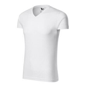 Pánské tričko s výstřihem do V Slim Fit M MLI-14600 - Malfini L