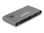 Delock / KVM Switch / USB-C na HDMI a DisplayPort / 8K MST / USB 2.0 (11485)